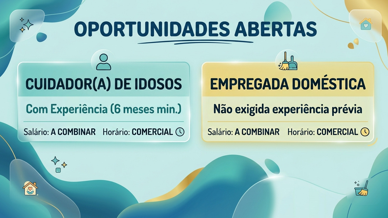 Oportunidades de Empregos!