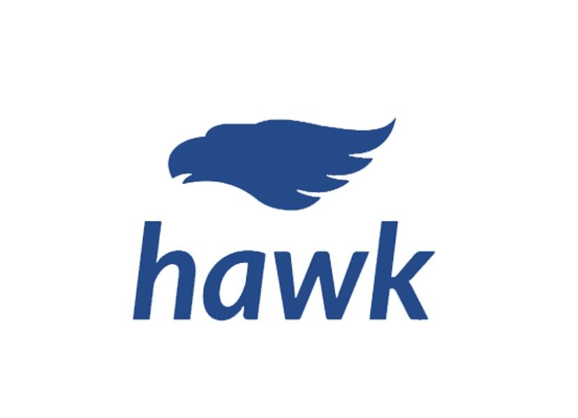 Logo de Hawk transportes 