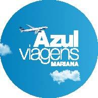 Logo de Azul viagens Mariana