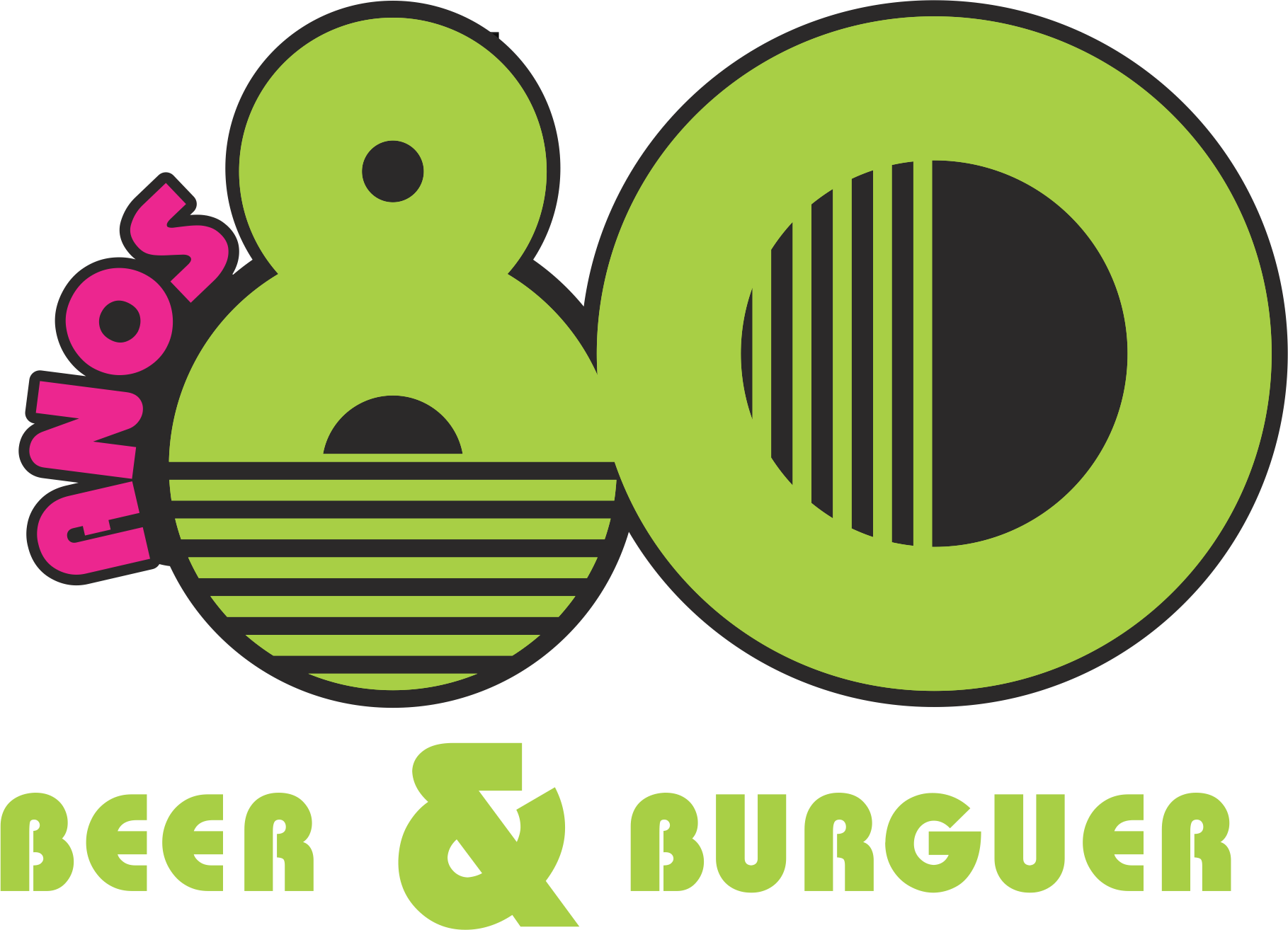 Logo de Anos80 Hamburgueria