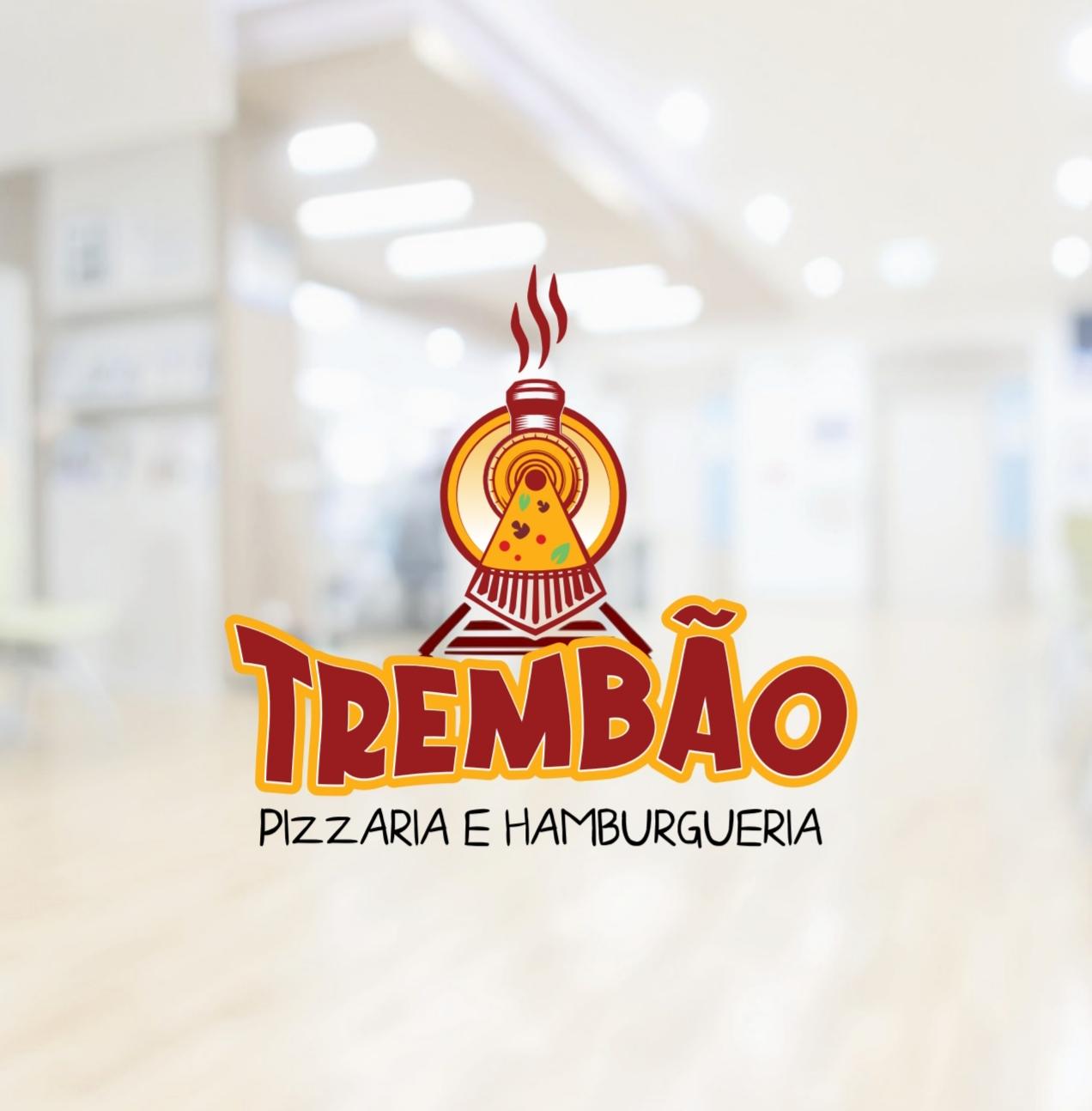 Logo de TremBão Pizzaria e Hamburgueria 